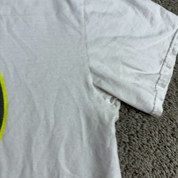 Quiksilver Shirt Mens Large White Red The Mountain And The Wave Short Sleeve - Picture 5 of 9